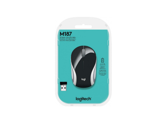 Logitech Mouse M187 Black 2