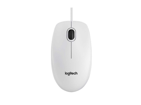 Logitech Mouse B-100 White 