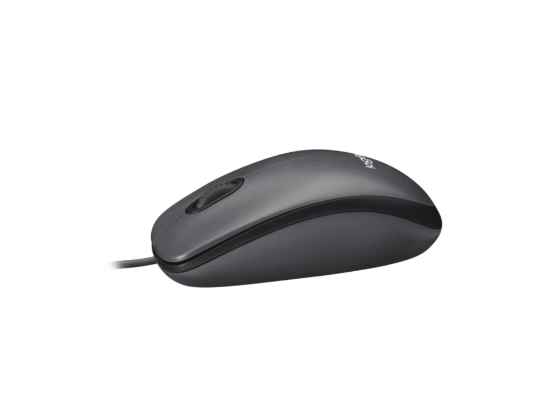 Logitech Mouse M-100 Grey 1