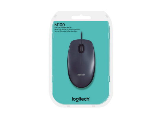 Logitech Mouse M-100 Grey 2