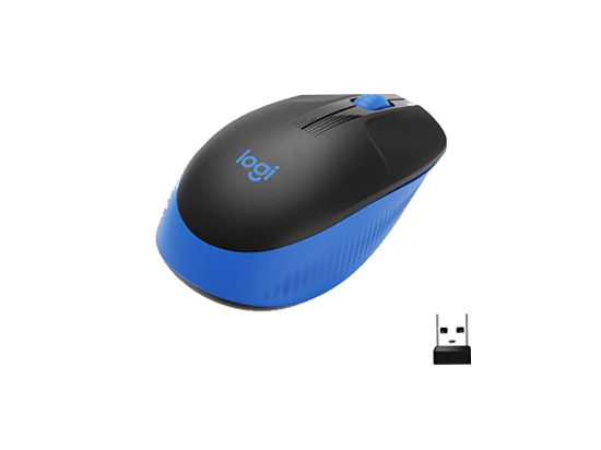 Logitech Mouse M190 Blue 1