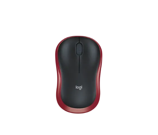 Logitech Mouse M185 Red 2