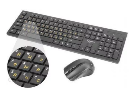 Keyboard Mouse Gembird KBS-WCH-01-3