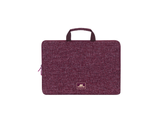 Rivacase 7913 Burgundy Red Laptop sleeve 13.3" with handles / 12
