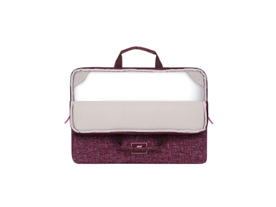 Rivacase 7913 Burgundy Red Laptop sleeve 13.3" with handles / 12 1