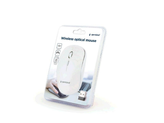 Mouse Gembird MUSW-4B-01-W 1