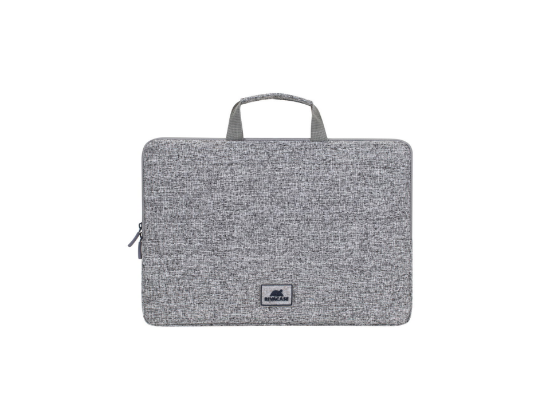 Rivacase 7915 Light Grey Laptop sleeve 15.6" with handles / 12