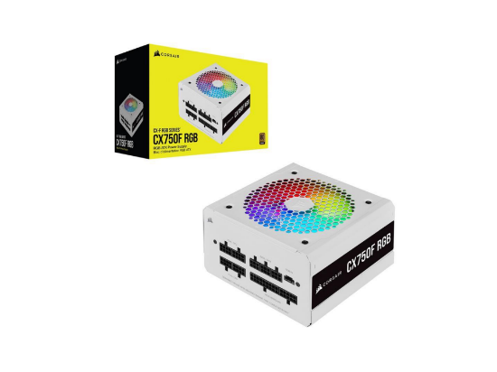 Power Supply Corsair CX750F 750W RGB White CP-9020227-EU2