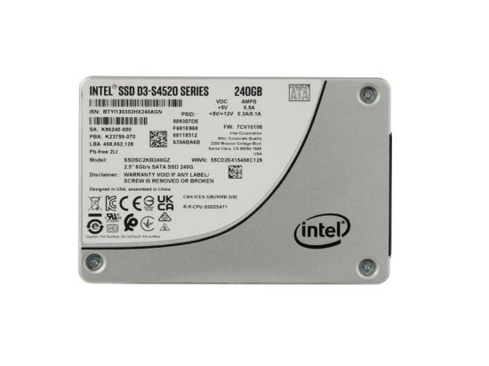 SSD Intel 240GB D3-S4520