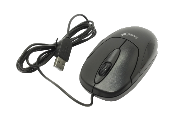 Mouse Genius XSCROLL V3 USB Black 1