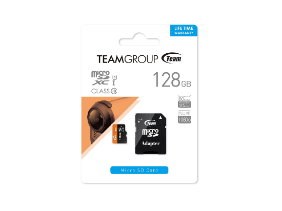 MicroSDXC Team 128GB UHS-I2