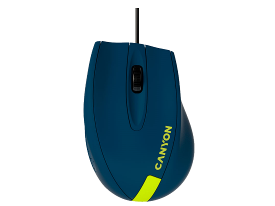 Մկնիկ CANYON Mouse M-11 Blue-Yellow CNE-CMS11BY 
