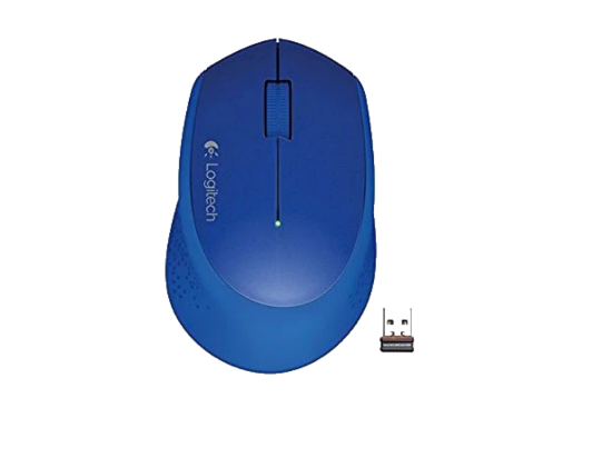 Logitech Mouse M330 Blue 1