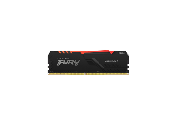 Ram DDR4 8GB Kingston Fury Beast RGB 3200MHz C16 Kit/2 KF432C16BBAK2/16
