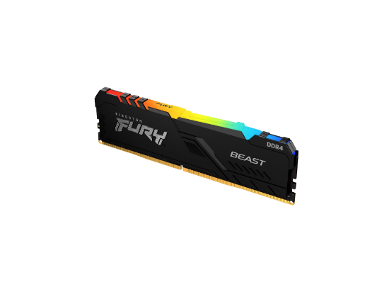 Ram DDR4 8GB Kingston Fury Beast RGB 3600MHz C17 Beast Kit/2 KF436C17BBAK2/162
