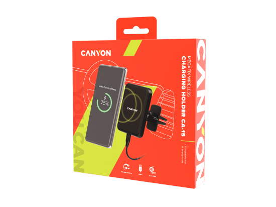 CANYON C-15 Car holder and wireless charger CNE-CCA15B2
