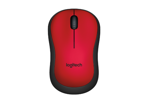  Logitech Mouse M220 Red - ի նկար