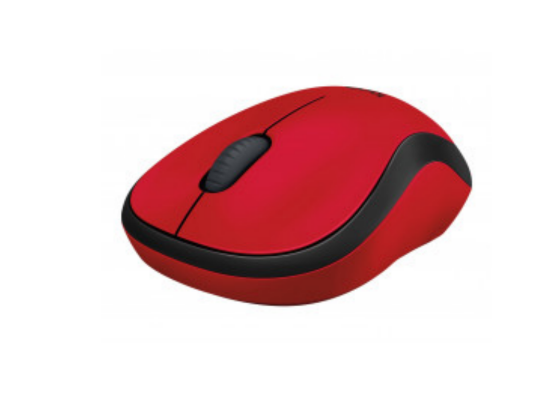  Logitech Mouse M220 Red - ի նկար