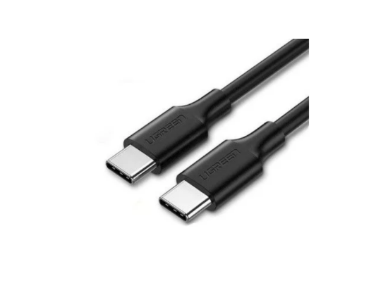 UGREEN US286 USB 2.0 Type-C to Type-C Cable Nickel Plating 1m Black