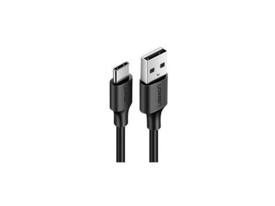 UGREEN US287 USB-A 2.0 to USB-C Cable Nickel Plating 1m Black1
