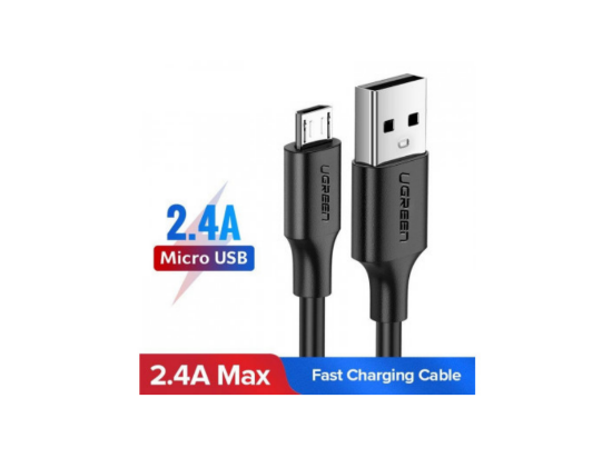 UGREEN US289 USB 2.0 A to Micro USB Cable Nickel Plating 0.5m Black1