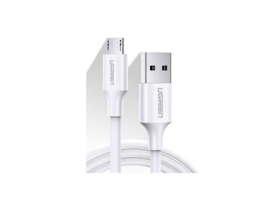 UGREEN US289 USB 2.0 A to Micro USB Cable Nickel Plating 0.5m White1