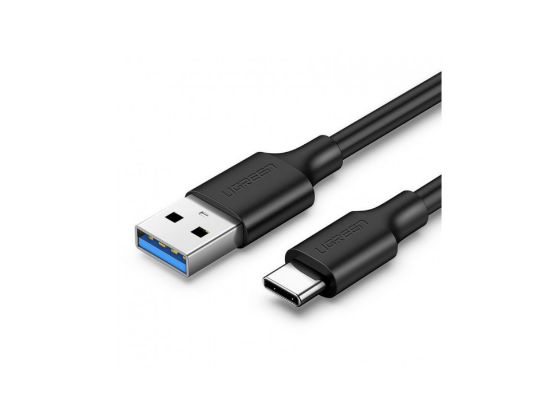 UGREEN US184 USB 3.0 A male to Type-C Male Cable Nickel Plating 2m Black
