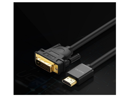 UGREEN HD106 HDMI to DVI Cable 1m (Black)2