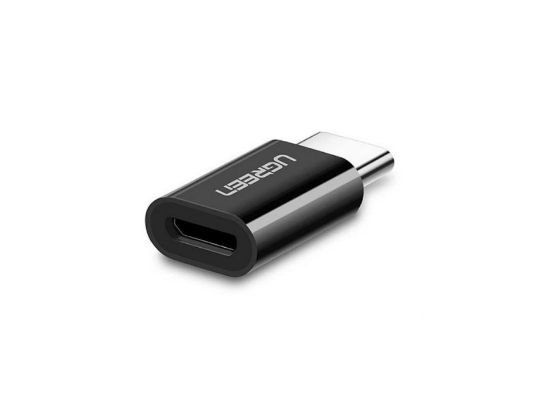 UGREEN US157 USB-C to Micro USB Adapter  (Black)1