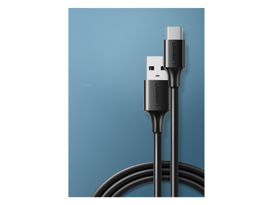 UGREEN US287 USB-A 2.0 to USB-C Cable Nickel Plating 1.5m Black2