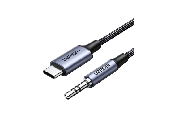 UGREEN CM450 USB-C Male to 3.5mm Male Audio Cable with Chip 1m