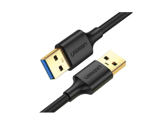 UGREEN US128 USB-A 3.0 Male to Male Cable 1m (Black)1