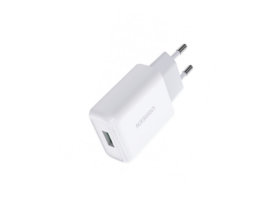 UGREEN CD122 QC3.0 USB Fast Charger EU (White)