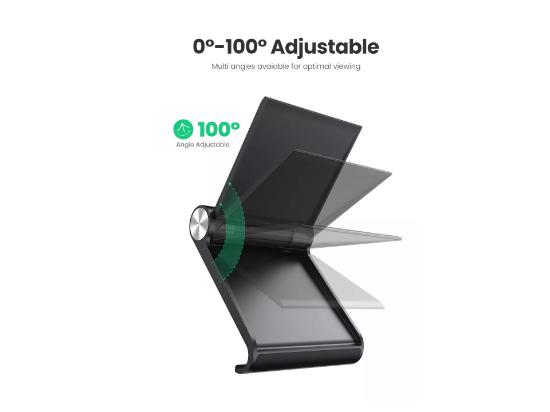 UGREEN LP106 Adjustable Portable Stand Multi-Angle (Black)1