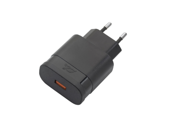 Rivacase VA4110 B00 wall charger black 18W QC 3,0/ 1USB, 12/96