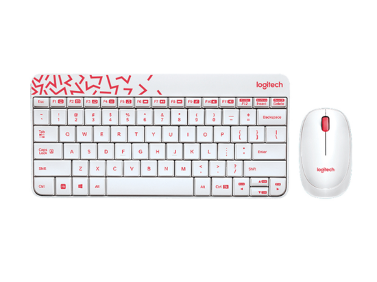 Logitech MK-240 Nano White/Red - ի նկար