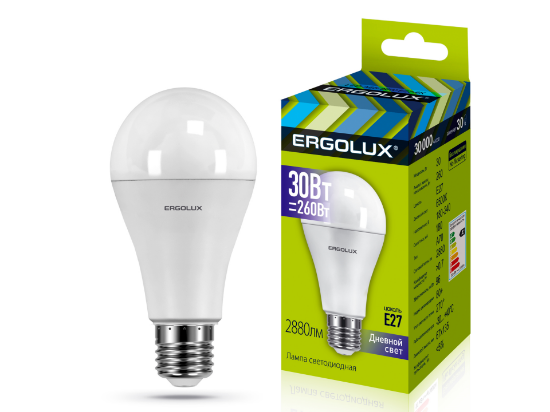  Ergolux LED-A70-30W-E27-6K - ի նկար