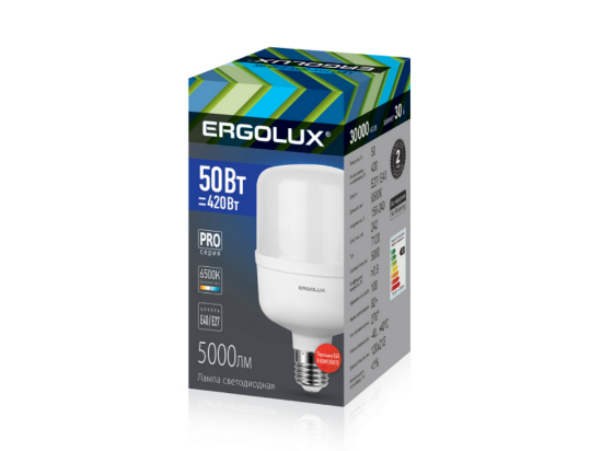 Ergolux LED-HW-50W-E40-6K - ի նկար