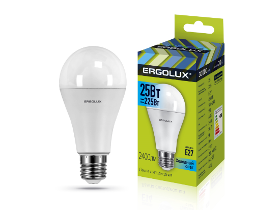 Ergolux LED-A65-25W-E27-4K - ի նկար
