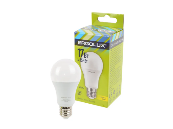Ergolux LED-A60-17W-E27-3K - ի նկար