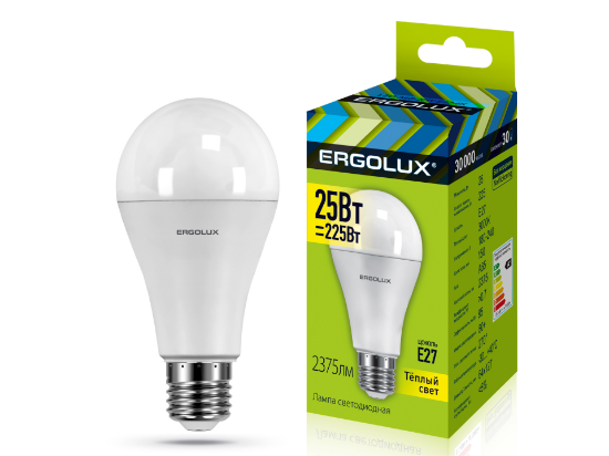 Ergolux LED-A65-25W-E27-3K - ի նկար
