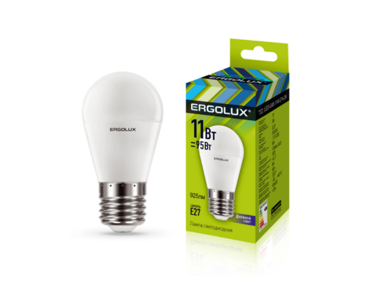  Ergolux LED-G45-11W-E27-6K - ի նկար
