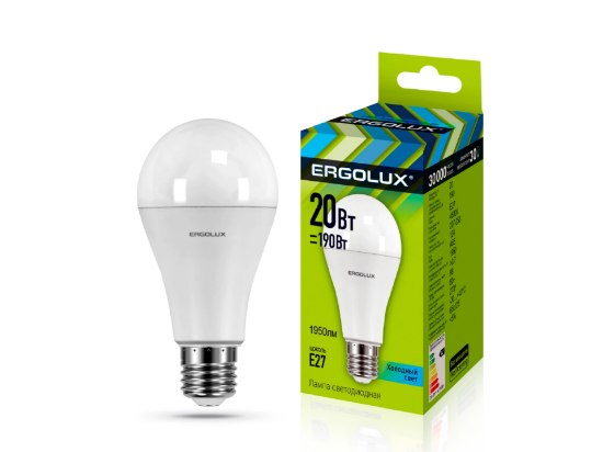 Ergolux LED-A65-20W-E27-4K - ի նկար