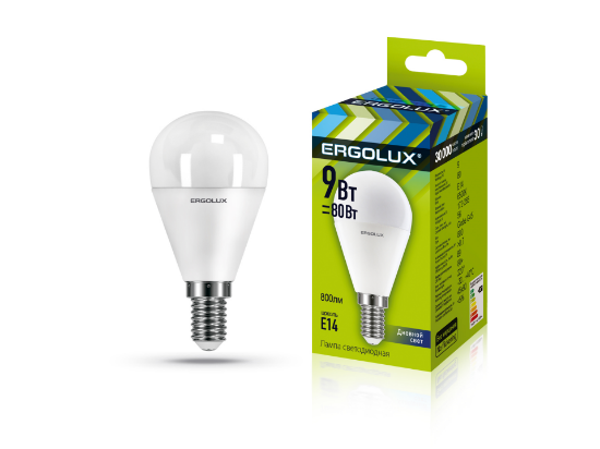 Ergolux LED-G45-11W-E27-4K - ի նկար