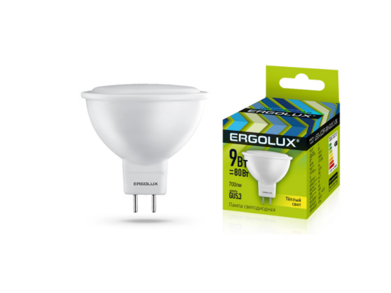 Ergolux LED-JCDR-9W-GU5.3-3K - ի նկար