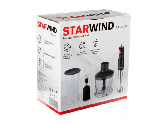 Starwind SBP3432b 800W Black/Red SBP3432B - ի նկար