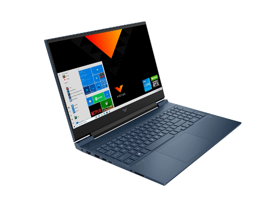 Notebook HP Victus 16-D0023 GAMING i5-11400H/8GB/SSD256GB/16.1"/IPS/WIN11/RTX3050/BLUE/4U097UA#ABA1