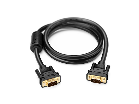 UGREEN VG101 11646 VGA Male to Male Cable 2m (Black)1