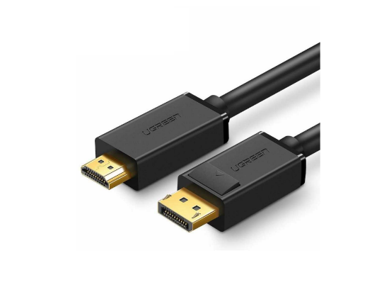 UGREEN DP101 10202 DP Male to HDMI Male Cable 2m (Black)