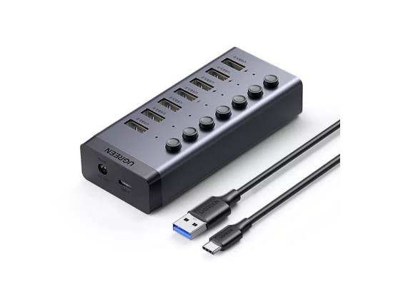 UGREEN CM481 30778 7-Port USB 3.0 Hub with USB-B to USB 3.0 Male Cable